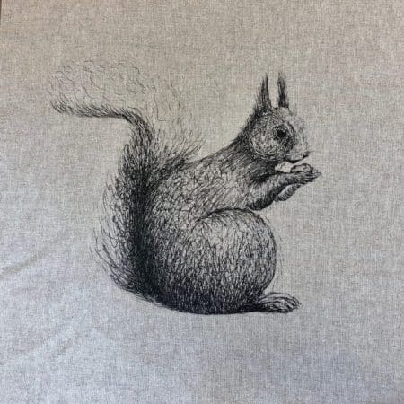 Cushion Panel – Squirrel